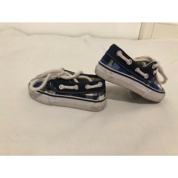 SET 2 US Sports Kids Unisex Shoes Sneaker Drawstring Blue / Red Size 5 - Picture 12 of 12